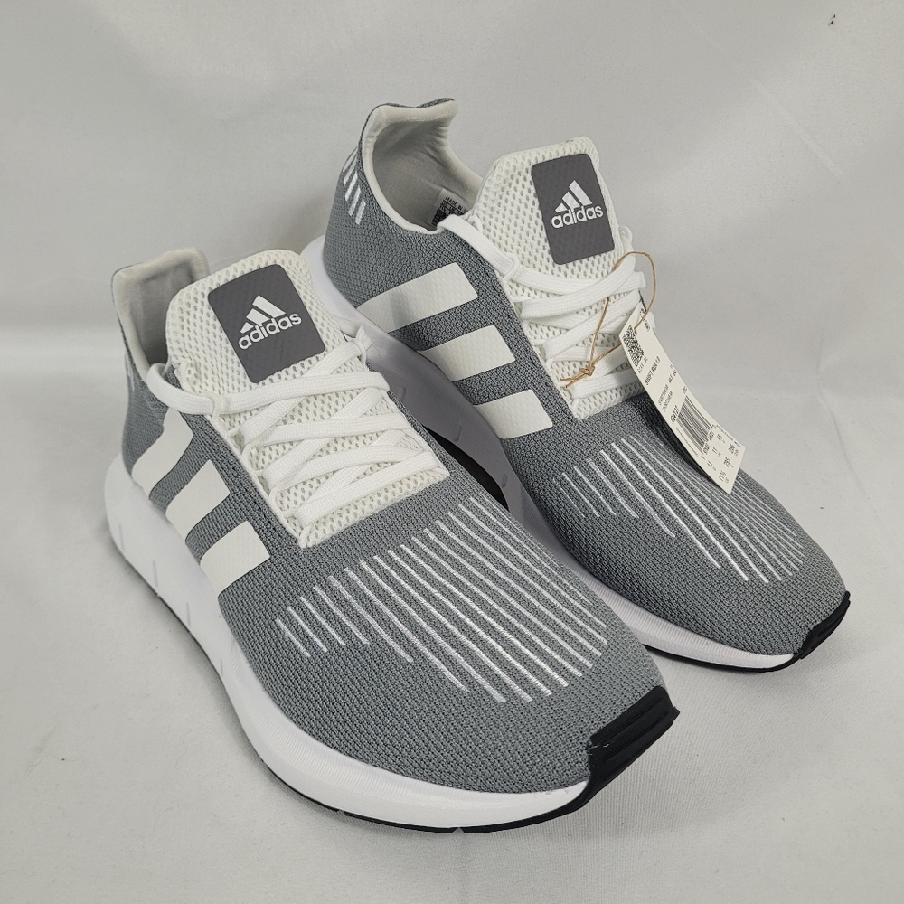 Adidas Swift Run 1.0 Men's Running Shoes Sneakers Grey White Sz 11.5 New In Box